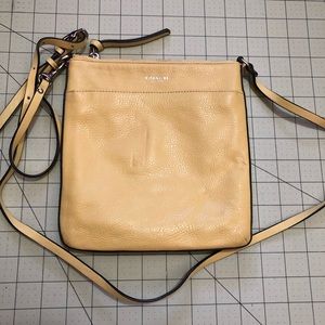 Coach Brand Small Crossbody Purse Yellow